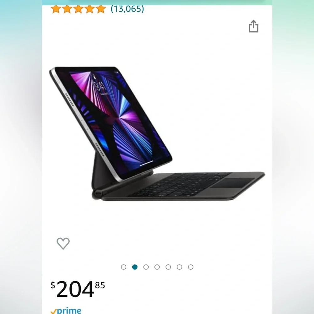 Black keyboard for IPad Pro 11 inch